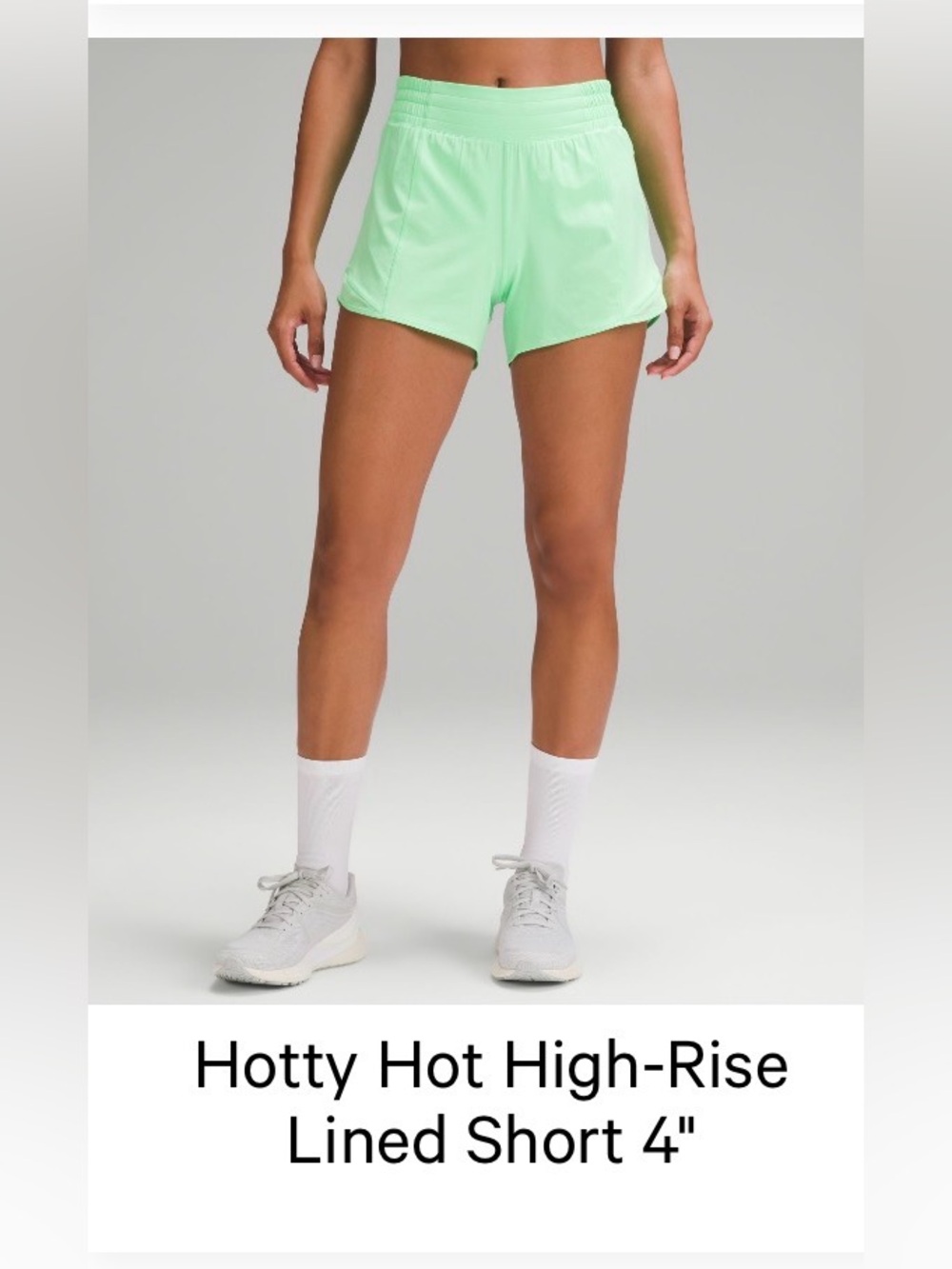 Lululemon Hotty Hot High Rise 4in Short